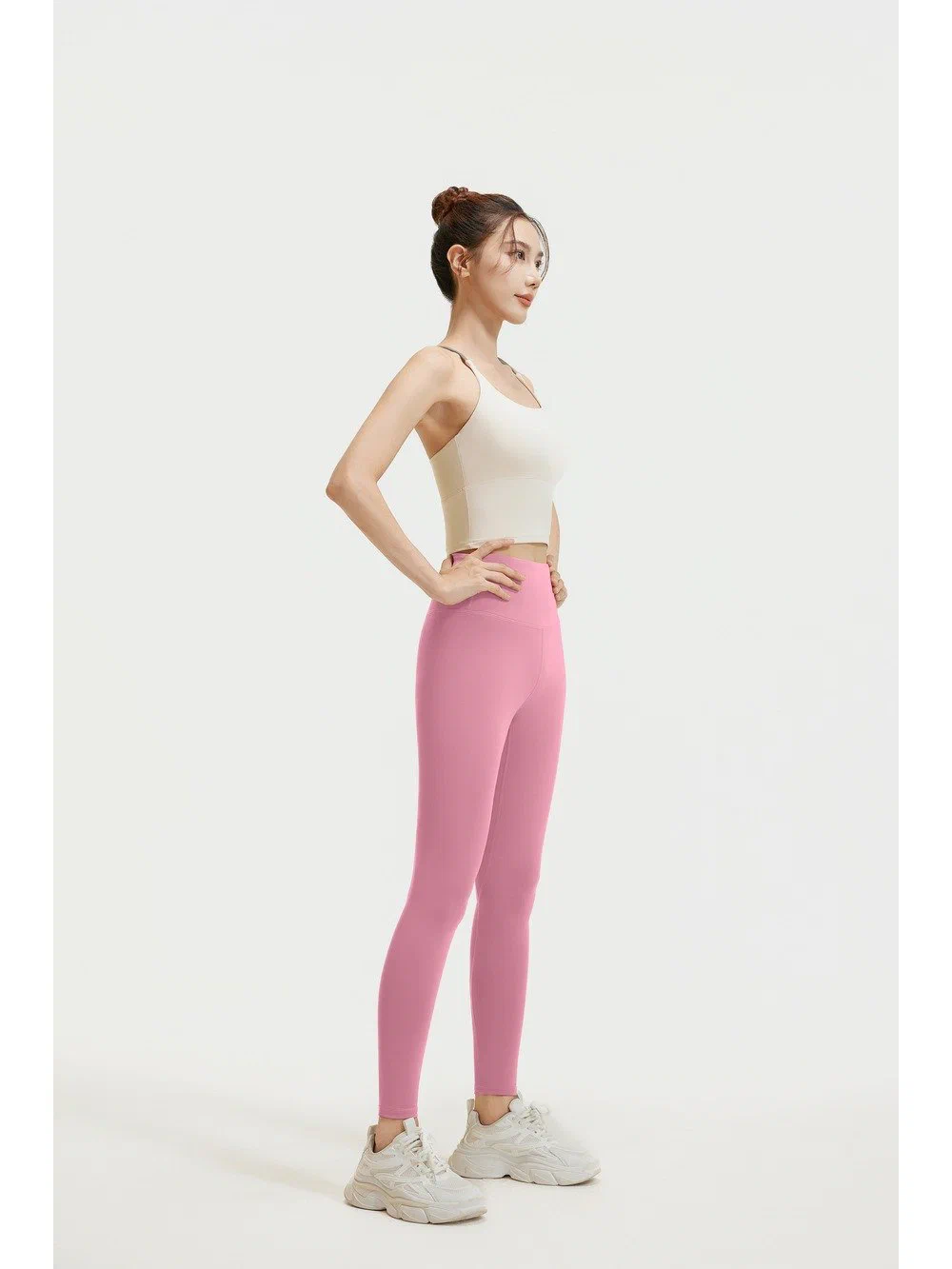 Women's Yoga Set Sports Bra Cross Water-Drop Back with Long Pants