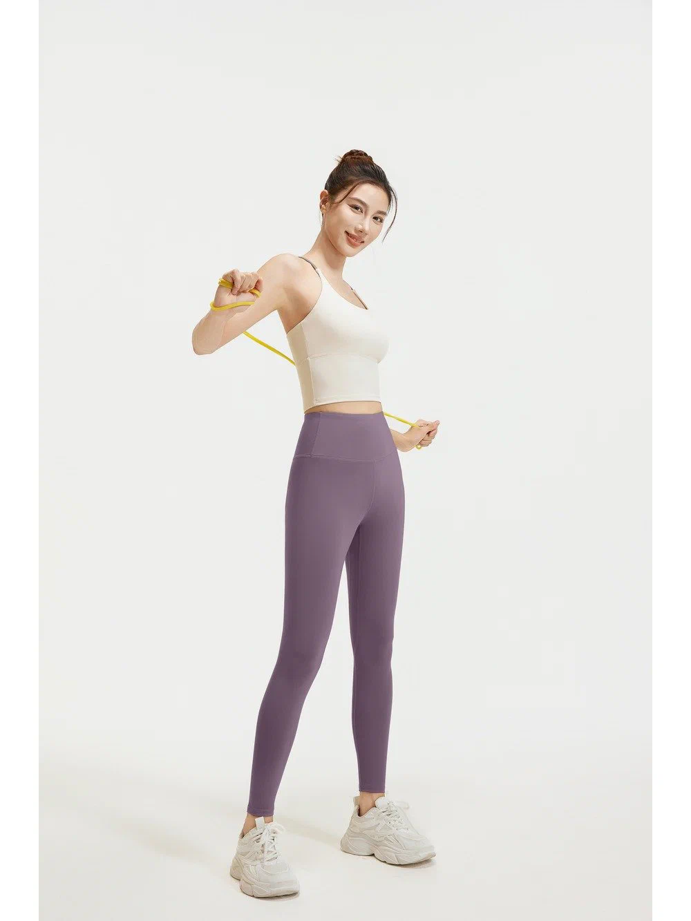 Women's Yoga Set Sports Bra Cross Water-Drop Back with Long Pants